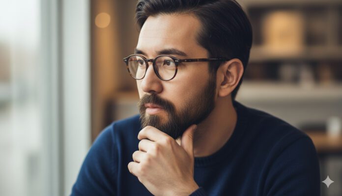 Beard and mustache