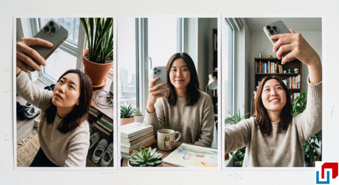 How to take selfie